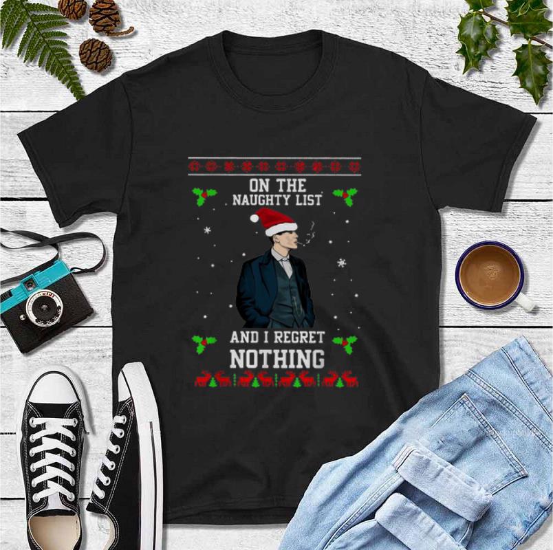Awesome Peaky Blinders On The Naughty List Ugly Christmas shirt 4 - Awesome Peaky Blinders On The Naughty List Ugly Christmas shirt