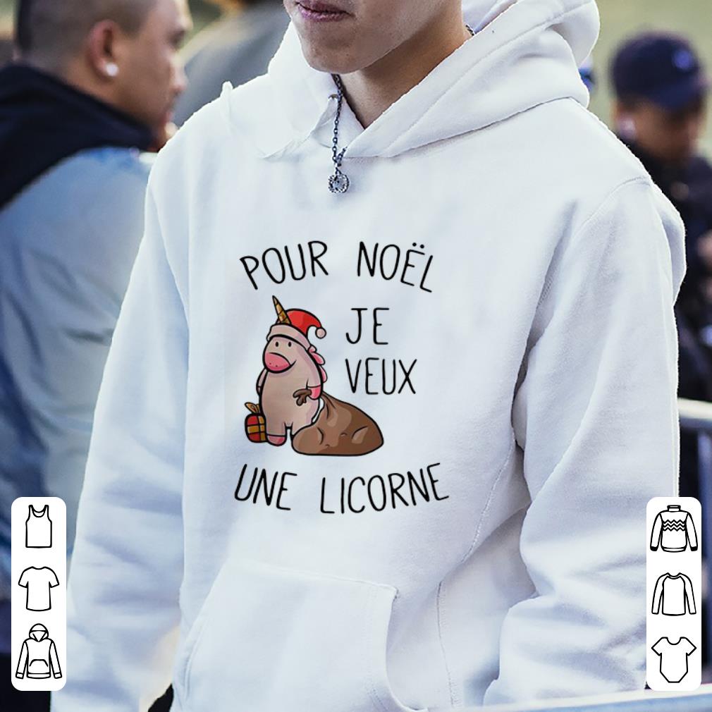 Awesome Pour Noël Je Veux Une Licorne shirt 4 1 - Awesome Pour Noël Je Veux Une Licorne shirt