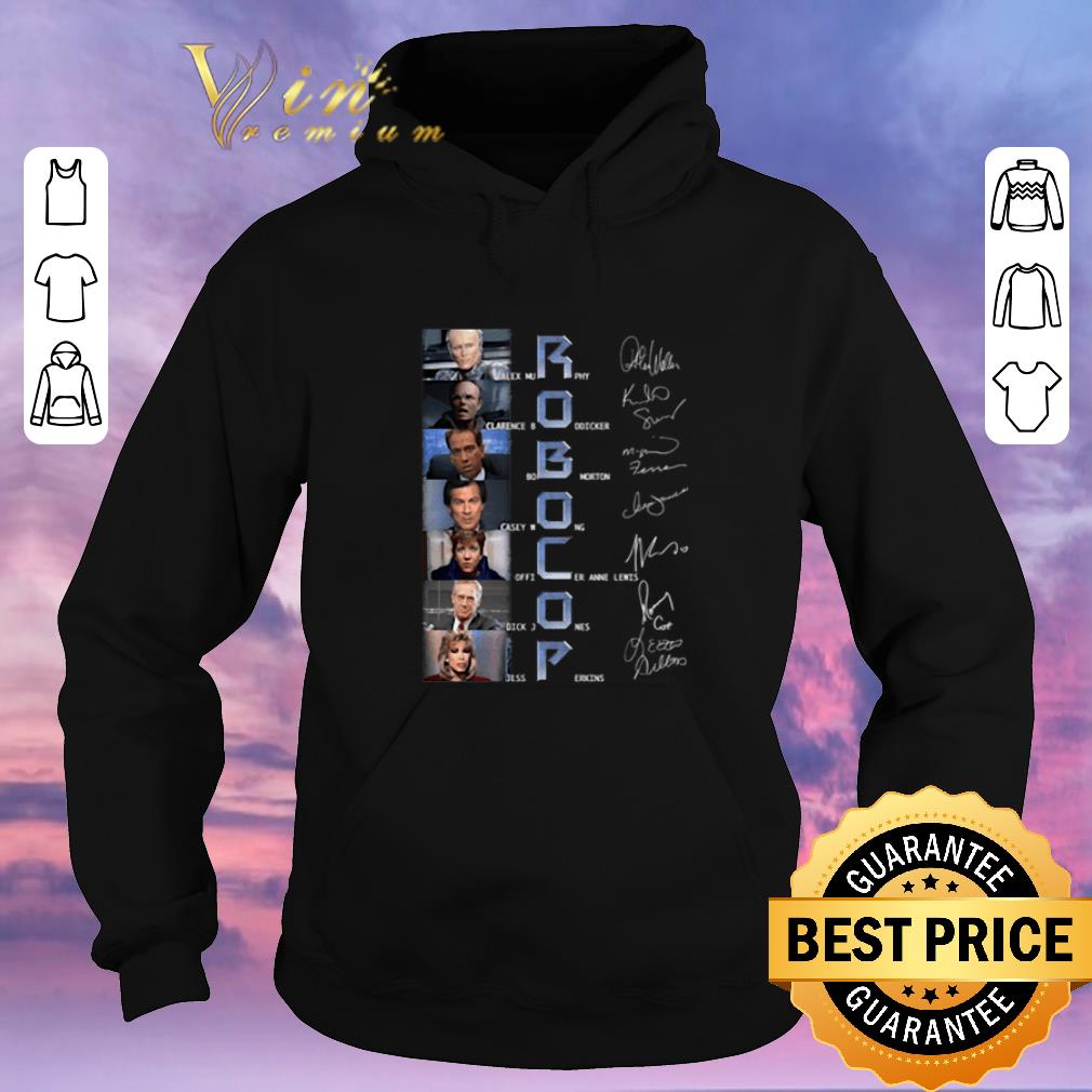 Awesome Signatures RoboCop characters shirt Awesome Signatures RoboCop characters shirt 4 - Awesome Signatures RoboCop characters shirt