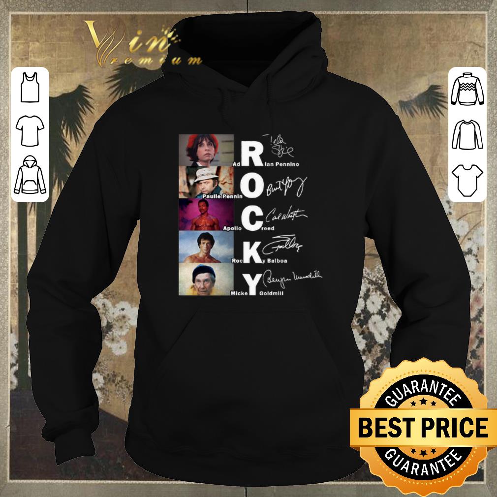 Awesome Signatures Rocky Balboa Adrian Pennino Apollo Creed shirt 4 - Awesome Signatures Rocky Balboa Adrian Pennino Apollo Creed shirt