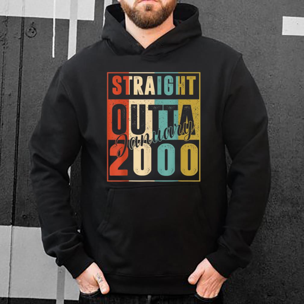 Awesome Straight Outta January 2000 Retro shirt 4 - Awesome Straight Outta January 2000 Retro shirt