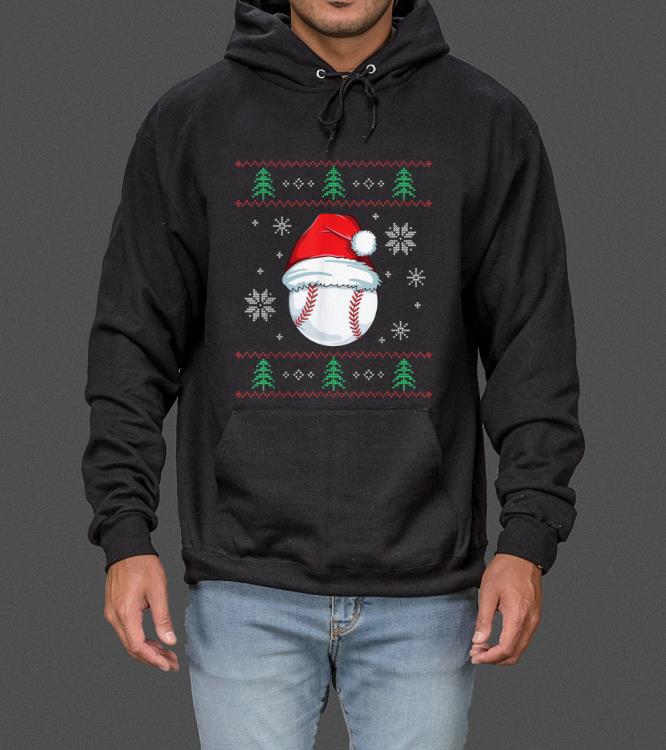 Awesome Ugly Christmas Baseball Boys Kids Ball Santa Pajama sweater 4 - Awesome Ugly Christmas Baseball Boys Kids Ball Santa Pajama sweater