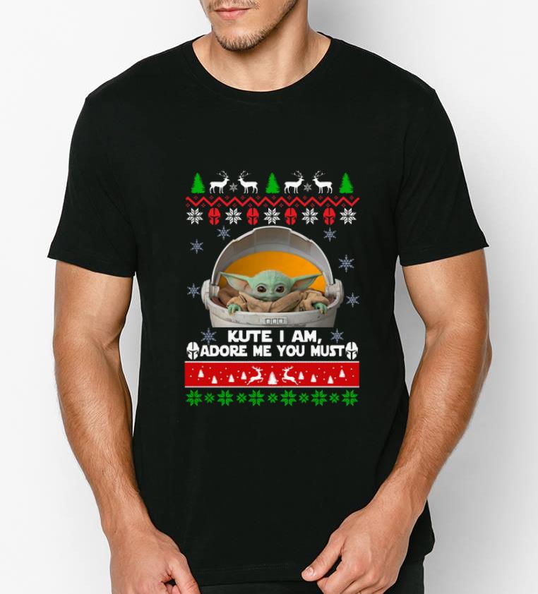 Awesome Ugly Christmas Cute I Am Must Baby Yoda shirt Awesome Ugly Christmas Cute I Am Must Baby Yoda shirt 4 - Awesome Ugly Christmas Cute I Am Must Baby Yoda shirt
