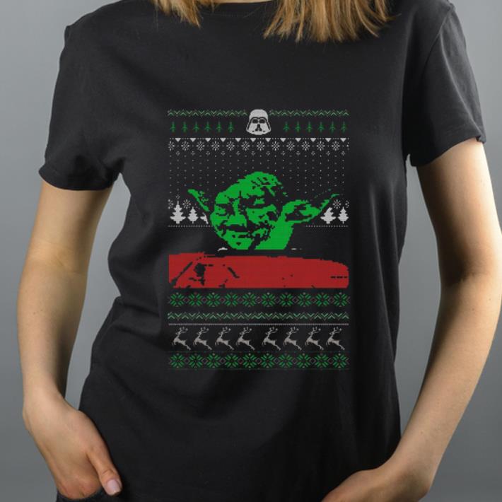 Awesome Yoda Star Wars Ugly Christmas shirt 4 - Awesome Yoda Star Wars Ugly Christmas shirt