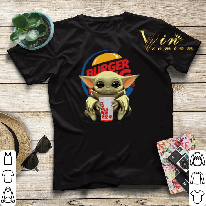 Baby Yoda Hug Burger King Star Wars shirt sweater 4 - Baby Yoda Hug Burger King Star Wars shirt sweater