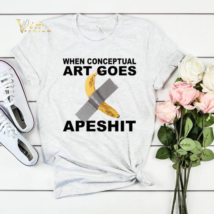 Banana Mag Duct taped When Conceptual Art Goes Apeshit Piece shirt sweater 4 - Banana Mag Duct-taped When Conceptual Art Goes Apeshit Piece shirt sweater
