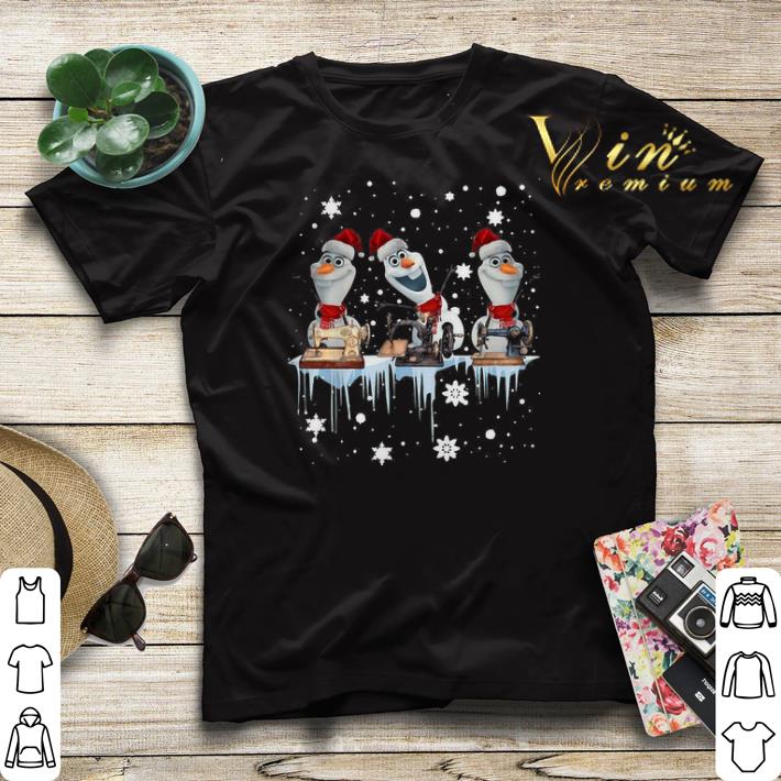 Christmas Santa Olaf Sewing shirt Christmas Santa Olaf Sewing shirt 4 - Christmas Santa Olaf Sewing shirt