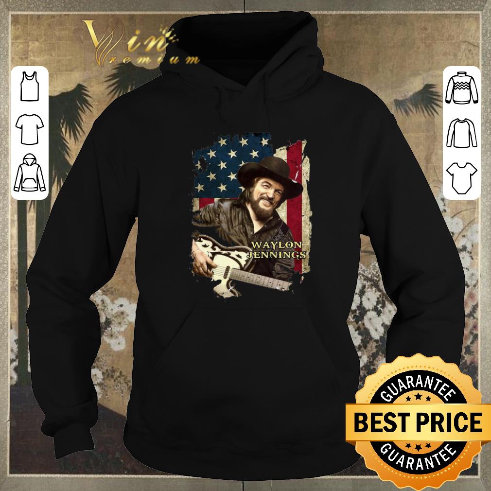 Funny American flag Waylon Jennings shirt sweater 4 - Funny American flag Waylon Jennings shirt sweater