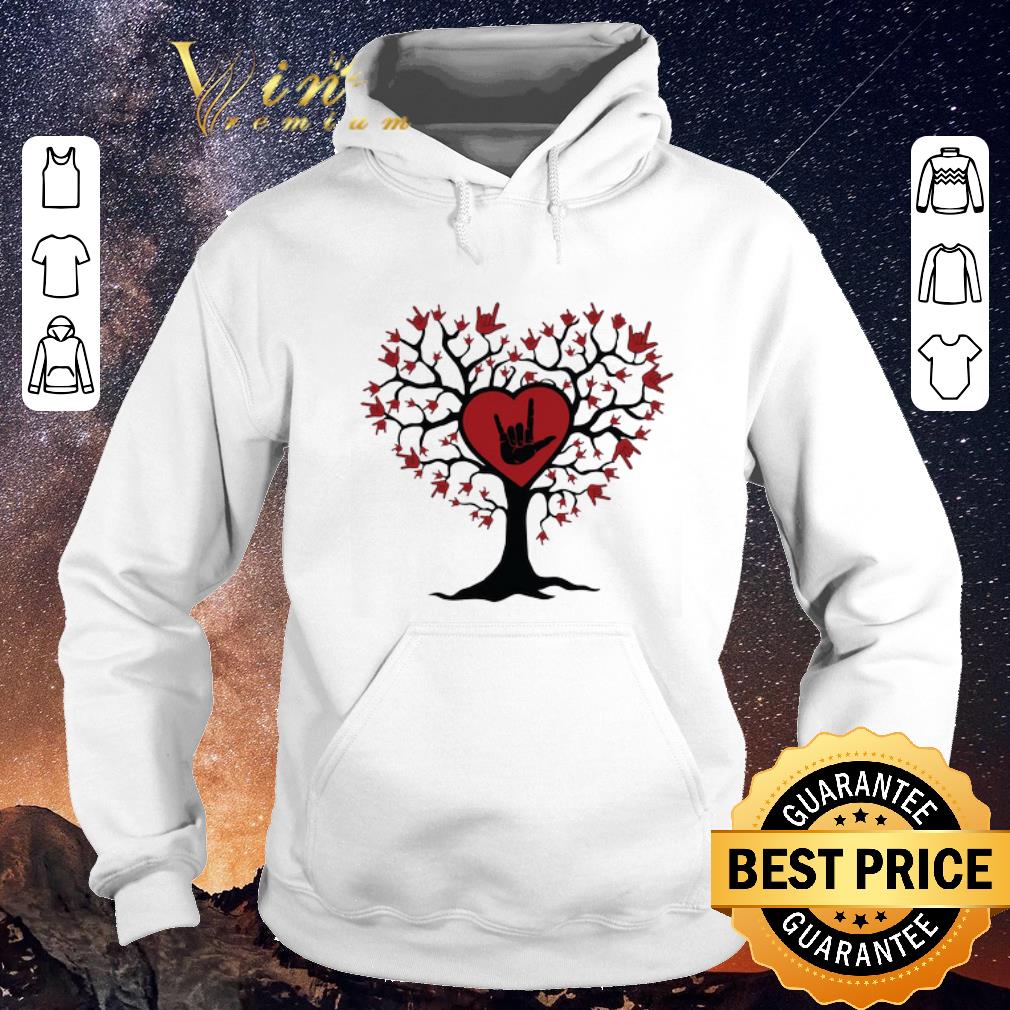 Funny Asl Heart Tree Sign Language I Love You shirt sweater 4 - Funny Asl Heart Tree Sign Language I Love You shirt sweater
