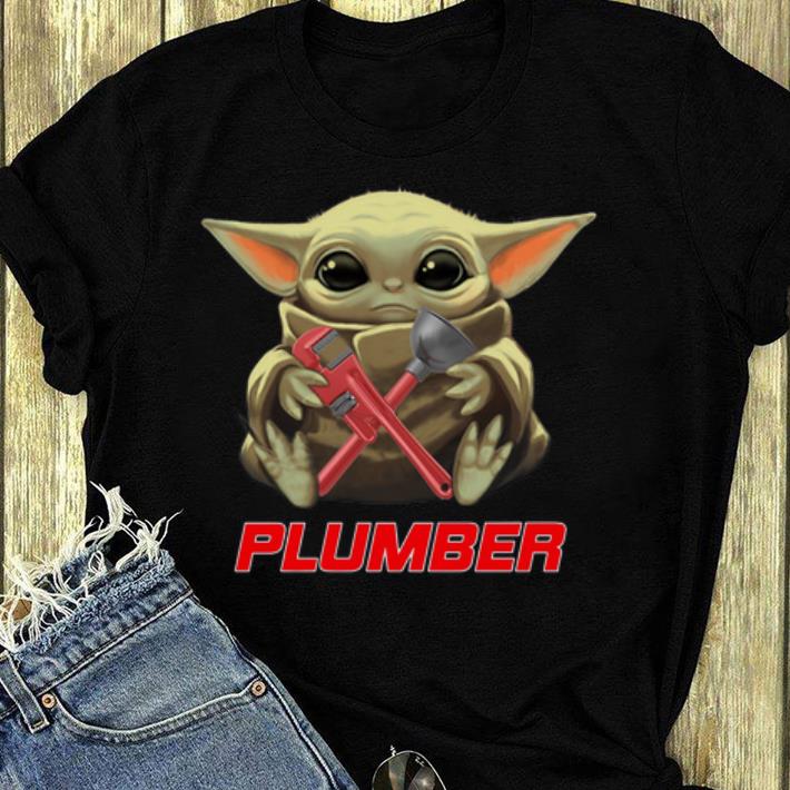 Funny Baby Yoda Hug Plumber shirt 4 - Funny Baby Yoda Hug Plumber shirt