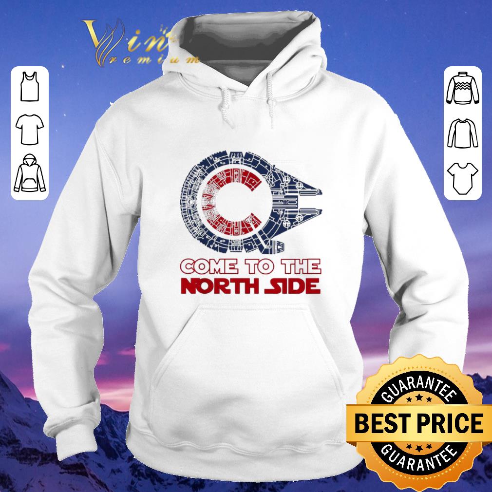 Funny Come To The North Side Star Wars Chicago Cubs Millennium Falcon shirt sweater 4 - Funny Come To The North Side Star Wars Chicago Cubs Millennium Falcon shirt sweater