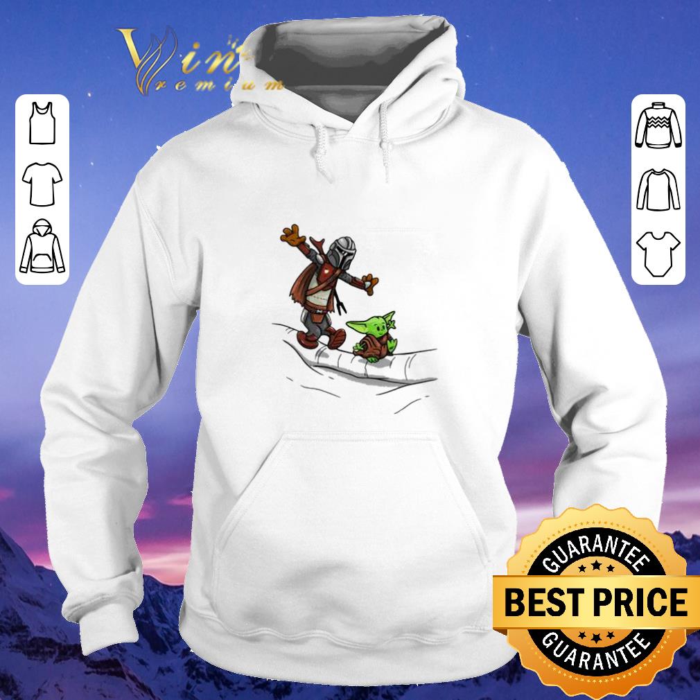 Funny Mando and Baby Yoda Mandalorian shirt sweater 4 - Funny Mando and Baby Yoda Mandalorian shirt sweater