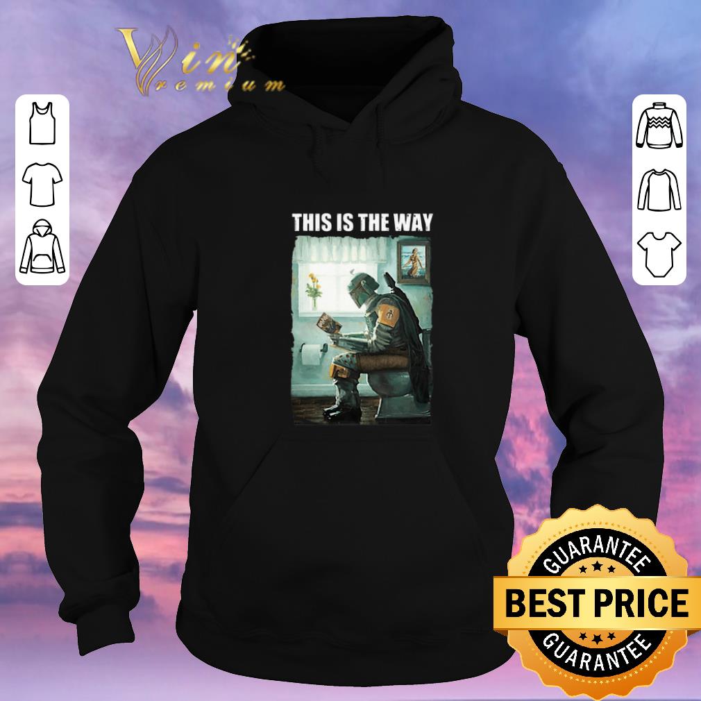 Funny The Mandalorian this is the way reading Harry Potter shirt sweater 4 - Funny The Mandalorian this is the way reading Harry Potter shirt sweater
