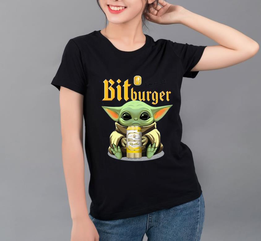 Great Baby Yoda Hug Bit Burger shirt 4 - Great Baby Yoda Hug Bit Burger shirt