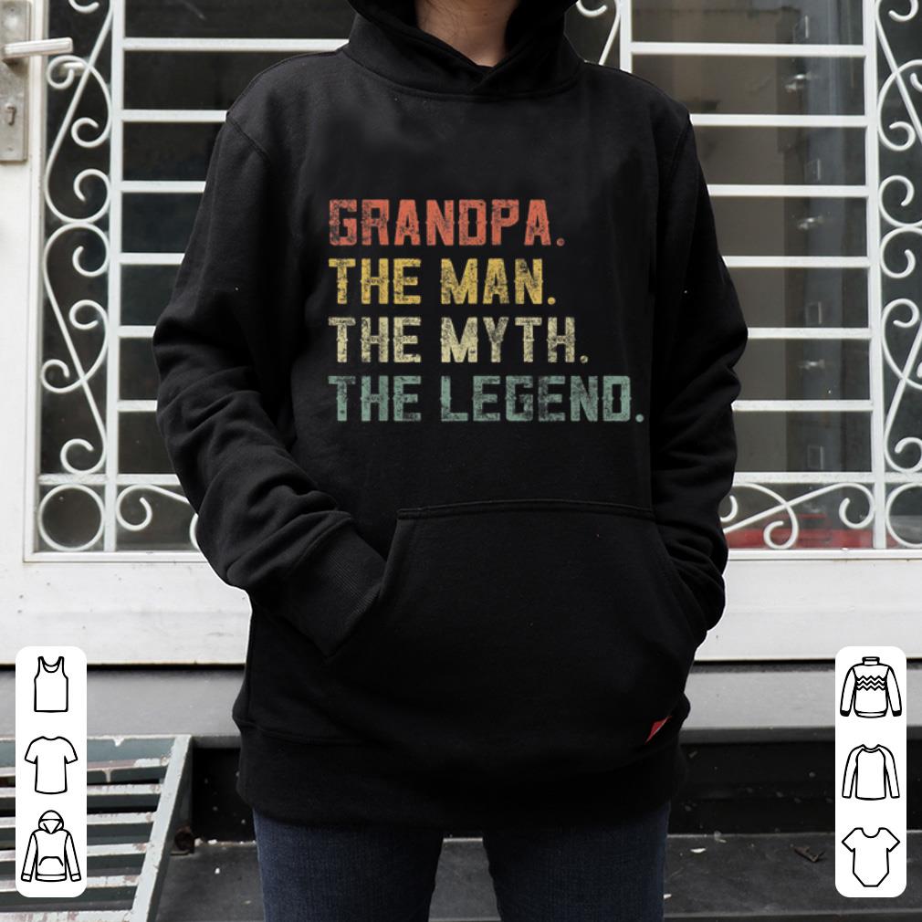 Great Grandpa The Man The Myth The Legend Vintage shirt 4 - Great Grandpa The Man The Myth The Legend Vintage shirt