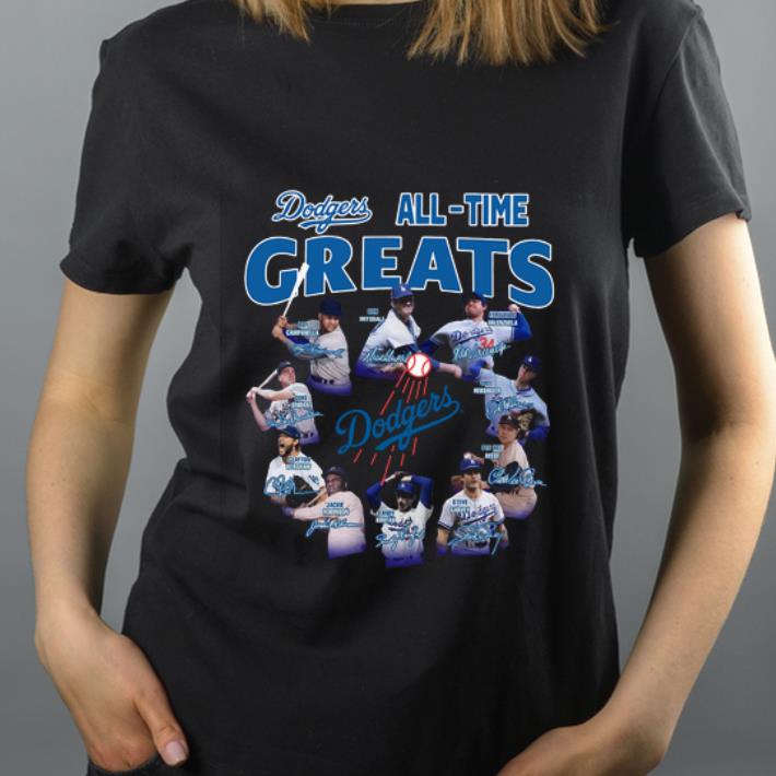 Great Los Angeles Dodgers all time great players signatures shirt 4 - Great Los Angeles Dodgers all time great players signatures shirt