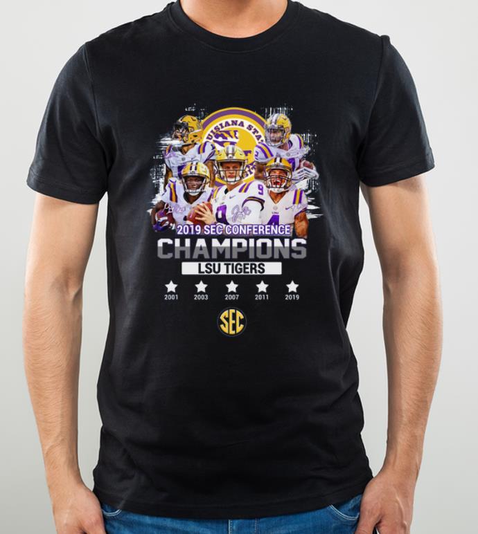 Great Louisiana State University Lsu Tigers 2019 Sec Conference Champions shirt 4 - Great Louisiana State University Lsu Tigers 2019 Sec Conference Champions shirt