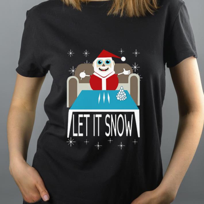 Great Walmart Cocaine Santa Let It Snow shirt 4 - Great Walmart Cocaine Santa Let It Snow shirt