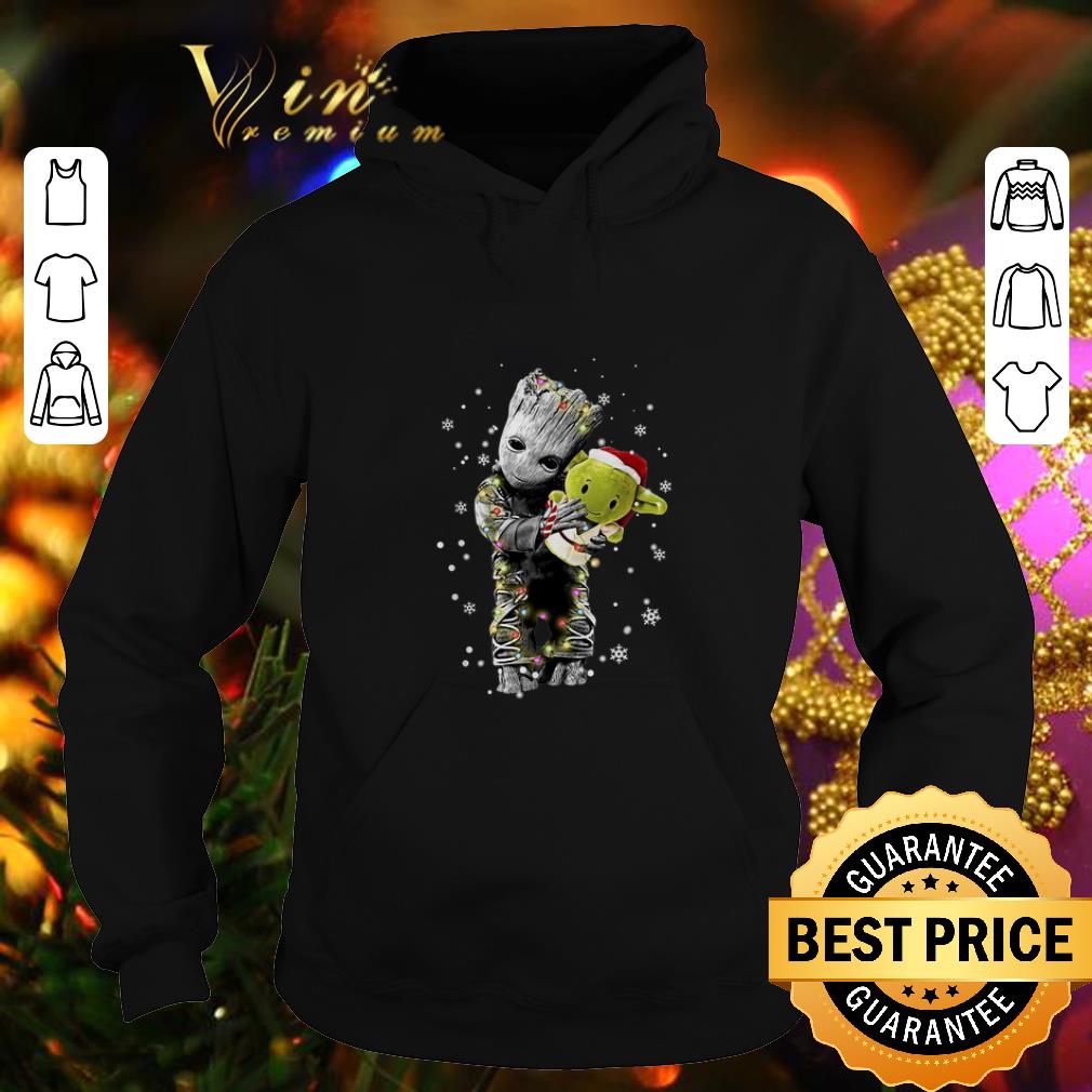 Hot Baby Groot hugging baby Yoda Christmas shirt Hot Baby Groot hugging baby Yoda Christmas shirt 4 - Hot Baby Groot hugging baby Yoda Christmas shirt