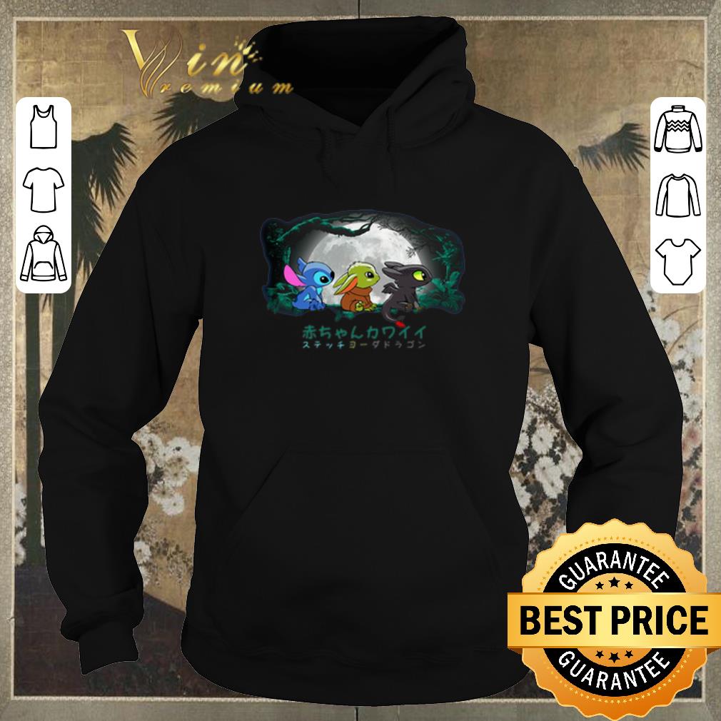 Hot Baby Yoda Baby Stitch and Baby Toothless Disney shirt sweater 4 - Hot Baby Yoda Baby Stitch and Baby Toothless Disney shirt sweater