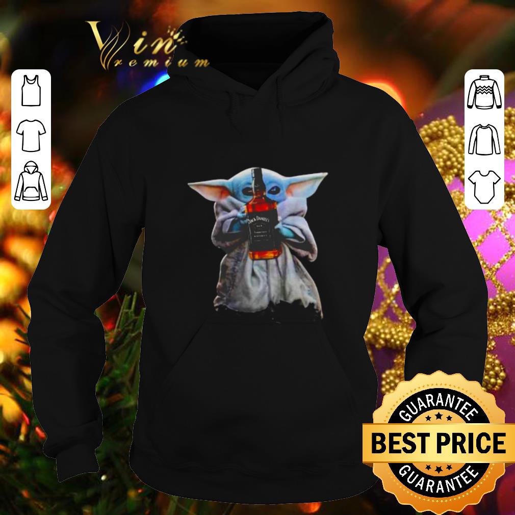 Hot Baby Yoda hug Jack Daniel Star Wars Mandalorian shirt 4 - Hot Baby Yoda hug Jack Daniel Star Wars Mandalorian shirt