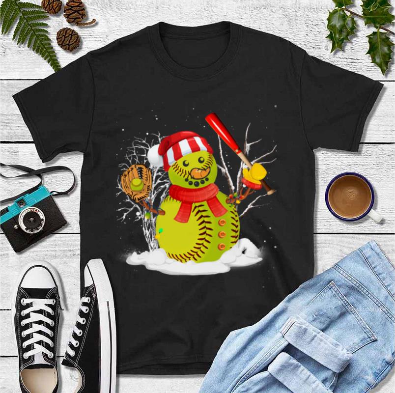 Hot Christmas Baseball Player Santa Softball Lover shirt 4 - Hot Christmas Baseball Player Santa Softball Lover shirt
