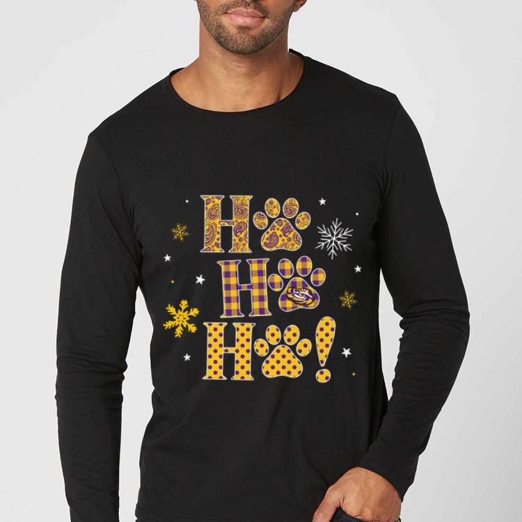 Hot Lsu Tigers Ho ho ho christmas shirt 4 - Hot Lsu Tigers Ho ho ho christmas shirt