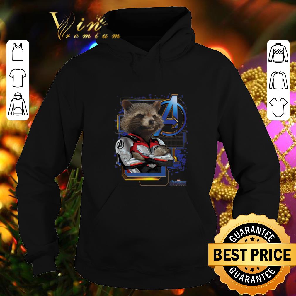 Hot Marvel Avengers Endgame Rocket Raccoon Logo shirt 4 - Hot Marvel Avengers Endgame Rocket Raccoon Logo shirt
