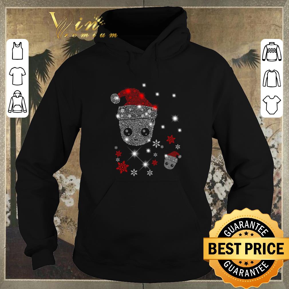 Hot Santa Christmas Diamond Baby Groot shirt 4 - Hot Santa Christmas Diamond Baby Groot shirt