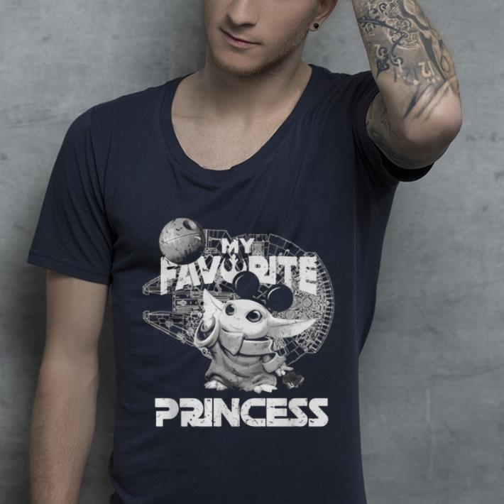 Hot Star Wars Baby Yoda My Favorite Princess shirt 4 - Hot Star Wars Baby Yoda My Favorite Princess shirt