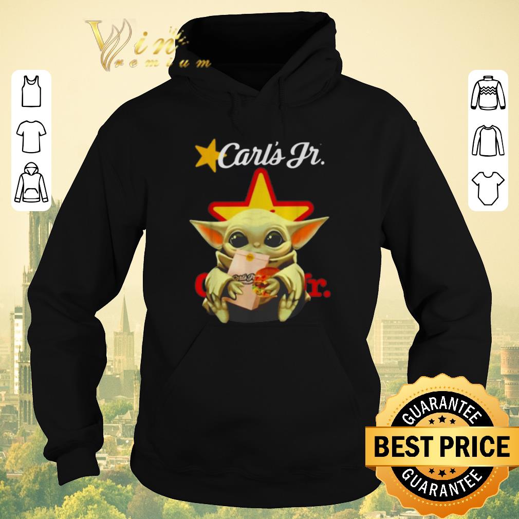 Hot Star Wars Baby Yoda hug Carl s Jr Mandalorian shirt sweater 4 - Hot Star Wars Baby Yoda hug Carl's Jr Mandalorian shirt sweater