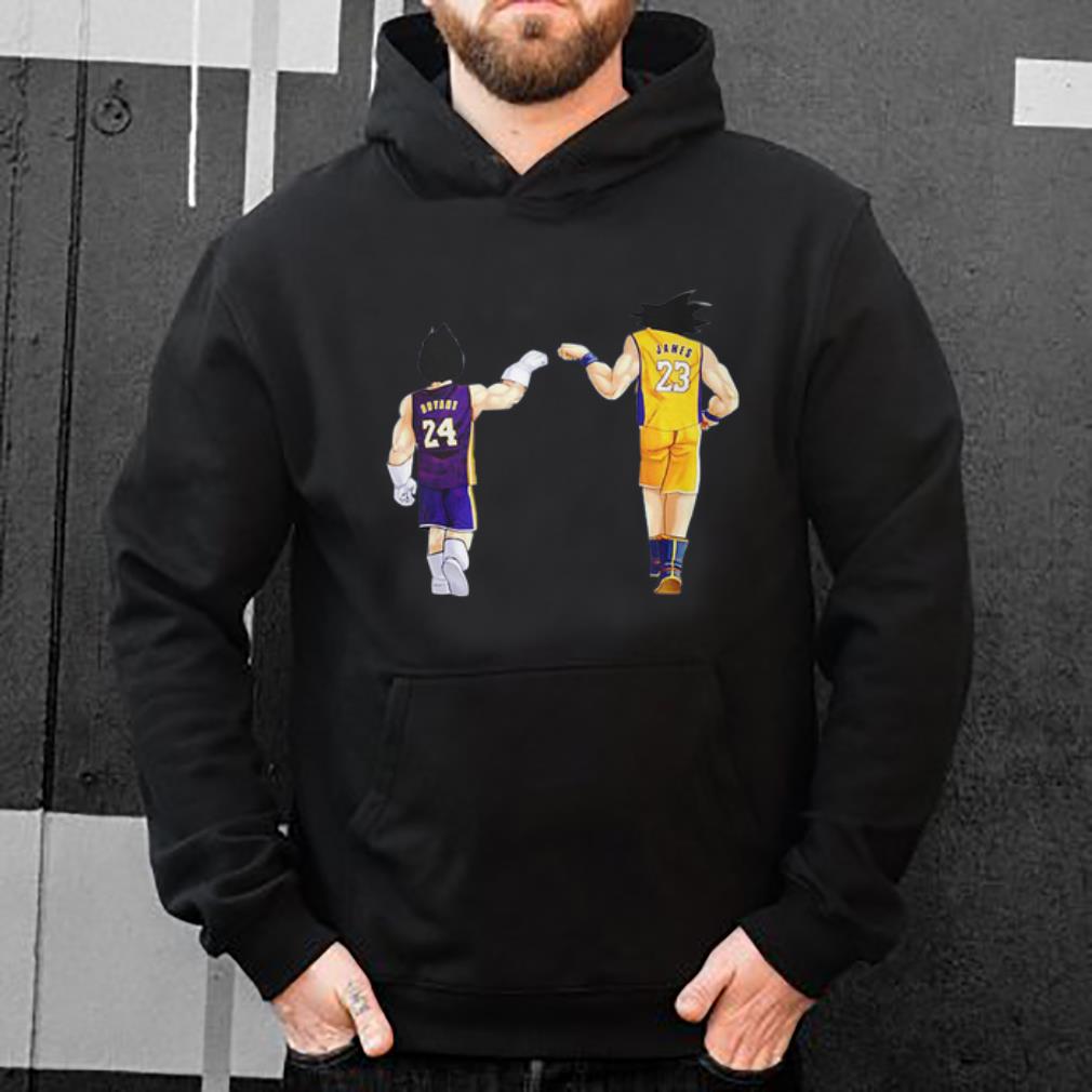 Hot Vegeta Kobe Bryant and Goku Lebron James shirt 4 - Hot Vegeta Kobe Bryant and Goku Lebron James shirt