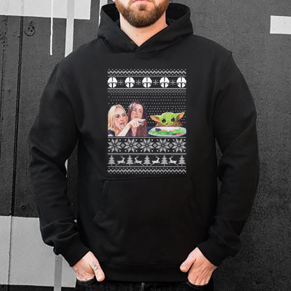 Hot Woman Yelling At A Baby Yoda Ugly Christmas shirt 4 - Hot Woman Yelling At A Baby Yoda Ugly Christmas shirt