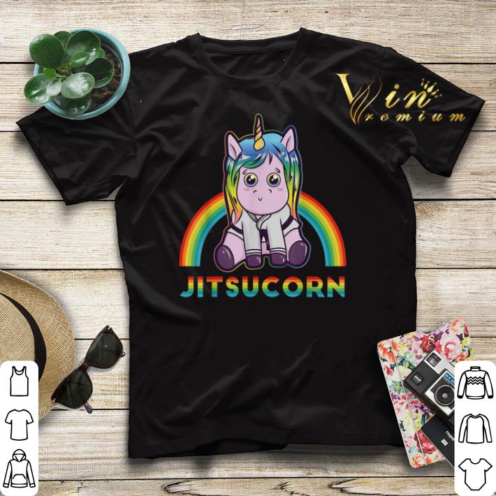 LGBT Jitsucorn Unicorn rainbow shirt sweater 4 - LGBT Jitsucorn Unicorn rainbow shirt sweater