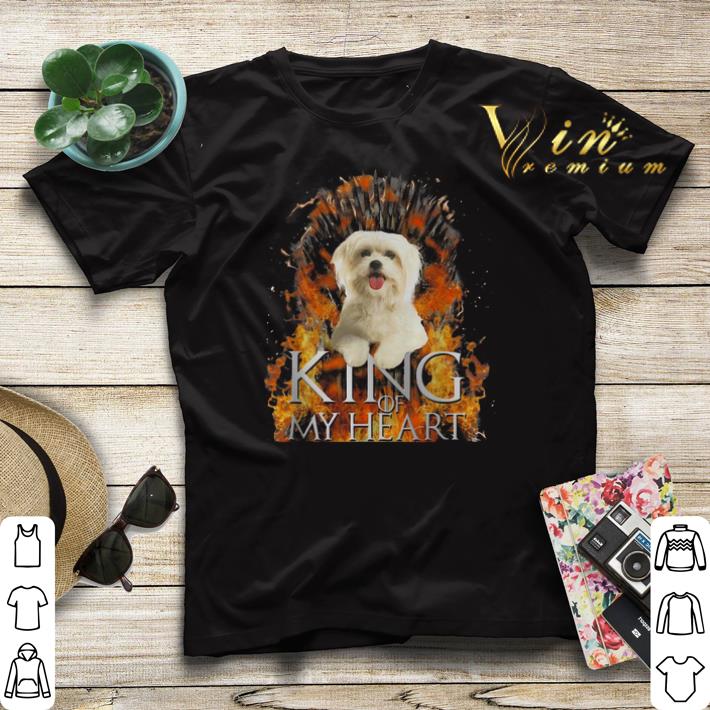 Maltese Dog King Of My Heart Game Of Thrones shirt sweater 4 - Maltese Dog King Of My Heart Game Of Thrones shirt sweater