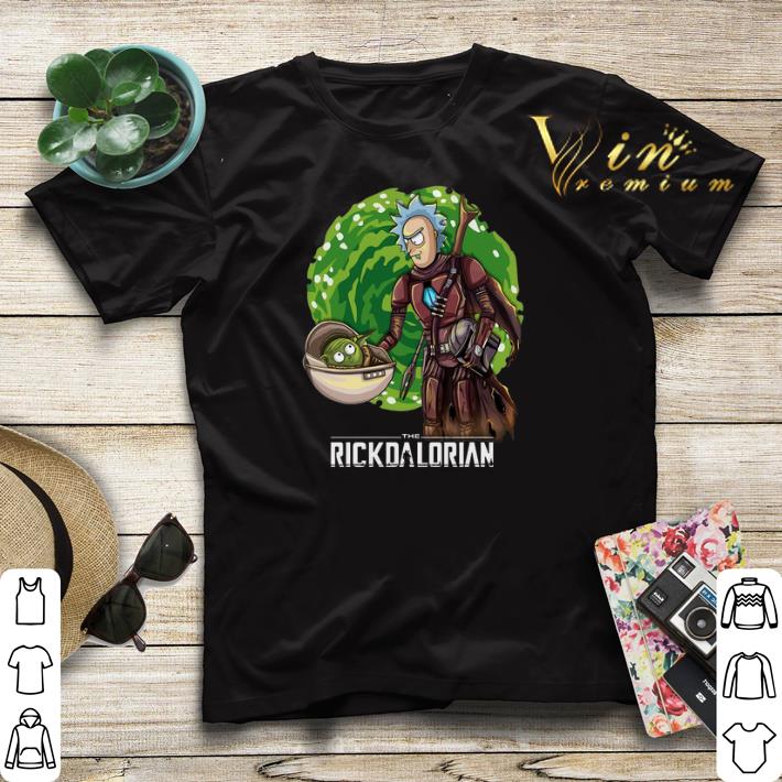 Mandalorian The Rickdalorian Rick and Morty Crossover shirt sweater 4 - Mandalorian The Rickdalorian Rick and Morty Crossover shirt sweater