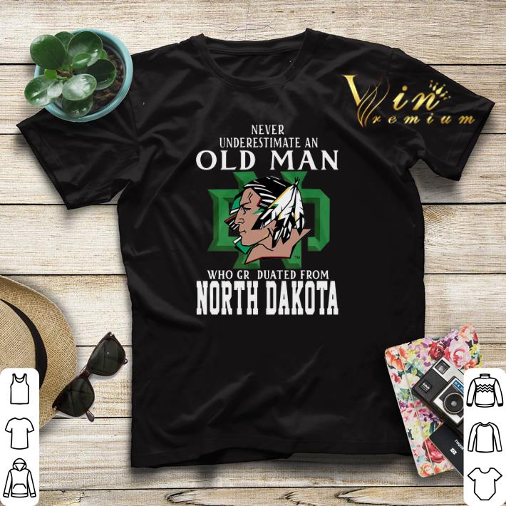 Never underestimate an old man who graduated from North Dakota shirt sweater 4 - Never underestimate an old man who graduated from North Dakota shirt sweater