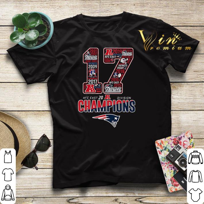 New England Patriots 17 AFC East 2019 Division Champions shirt New England Patriots 17 AFC East 2019 Division Champions shirt 4 - New England Patriots 17 AFC East 2019 Division Champions shirt