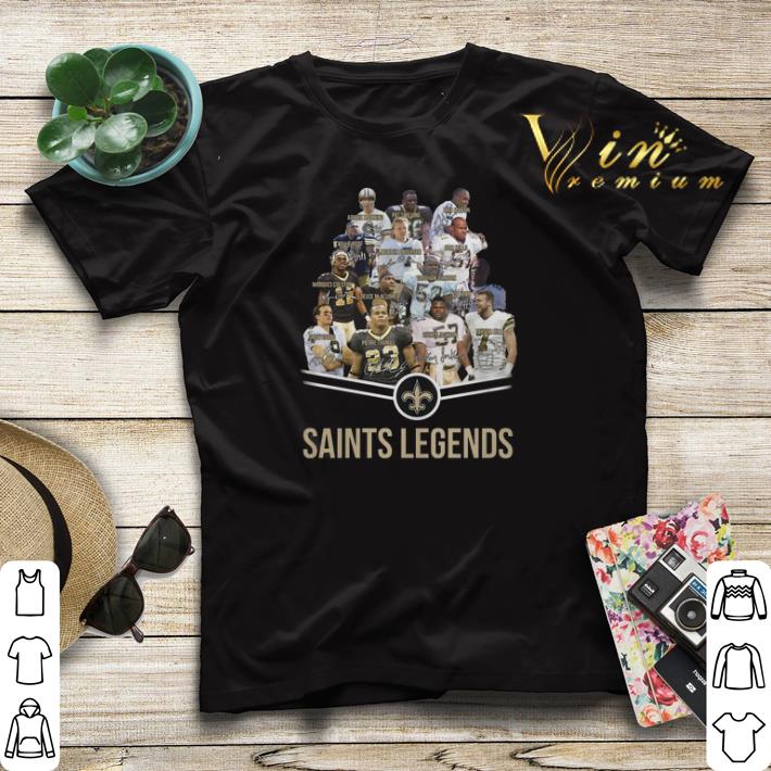 New Orleans Saints Logo Saints legends all signature shirt sweater 4 - New Orleans Saints Logo Saints legends all signature shirt sweater