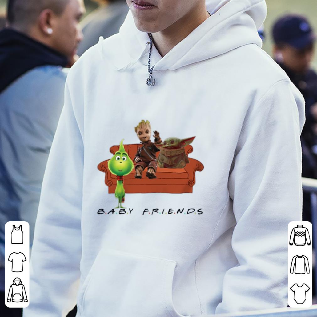 Nice Baby Grinch Groot Yoda Baby Friends shirt 4 - Nice Baby Grinch Groot Yoda Baby Friends shirt