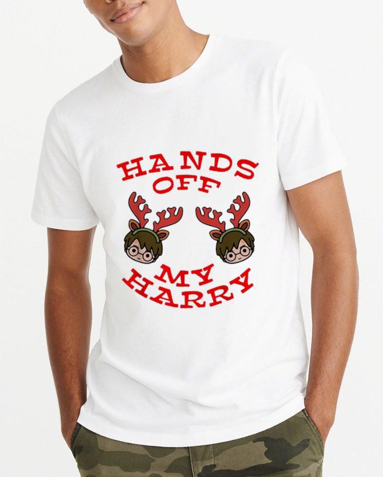 Nice Harry Potter Chibi Hands Off My Harry Christmas shirt 4 - Nice Harry Potter Chibi Hands Off My Harry Christmas shirt
