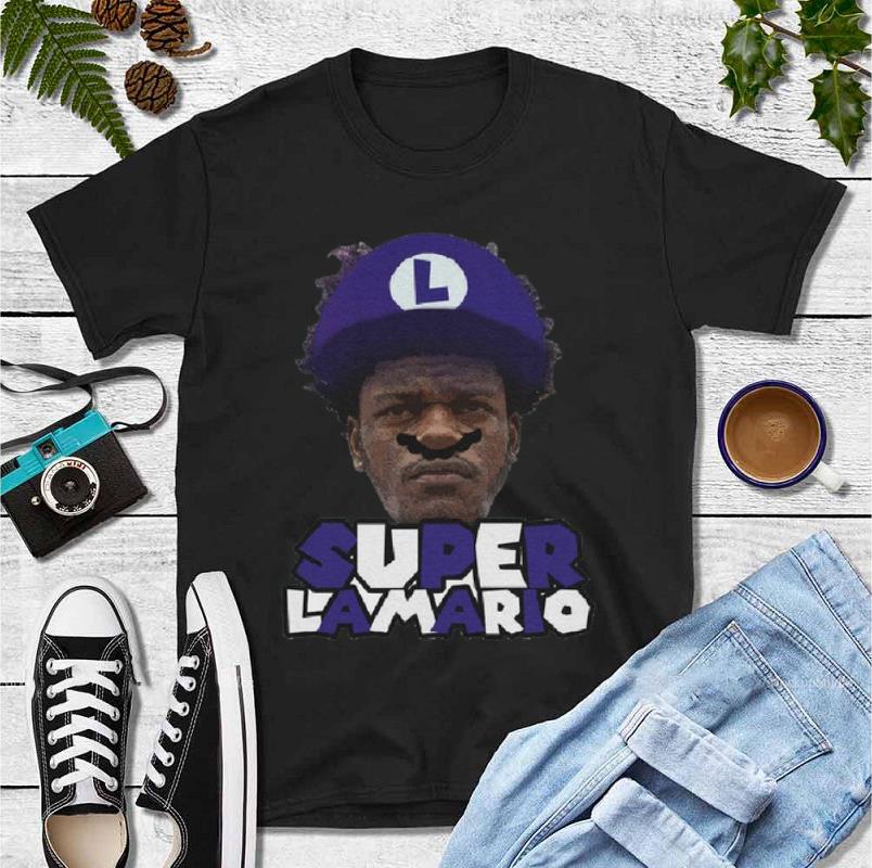 Nice Lamar Jackson Super Lamario shirt 4 - Nice Lamar Jackson Super Lamario shirt