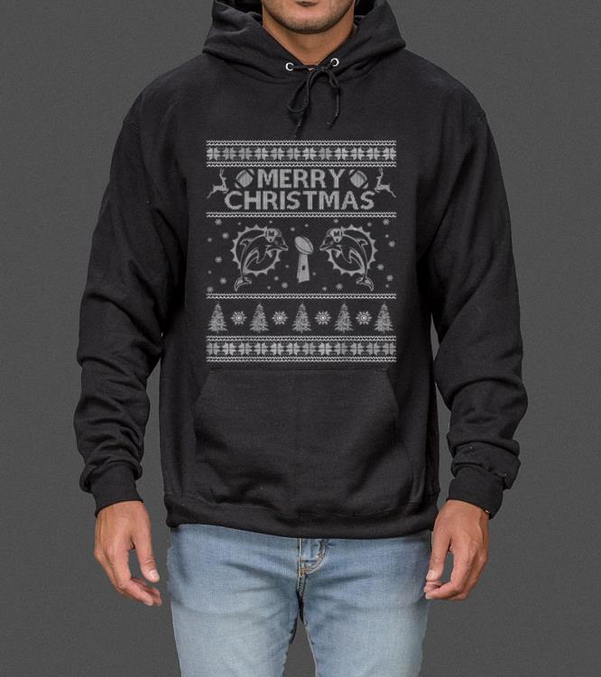 Nice Miami dolphin Christmas awesome rugby sweater sweater 4 - Nice Miami dolphin - Christmas awesome rugby sweater sweater