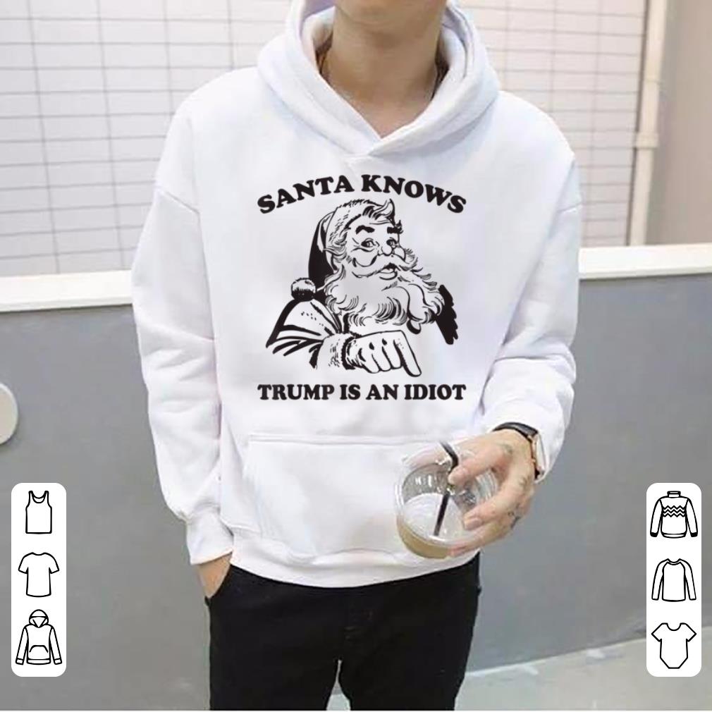 Nice Santa Knows Trump Is An Idiot Retro Political Christmas sweater 4 - Nice Santa Knows Trump Is An Idiot Retro Political Christmas sweater