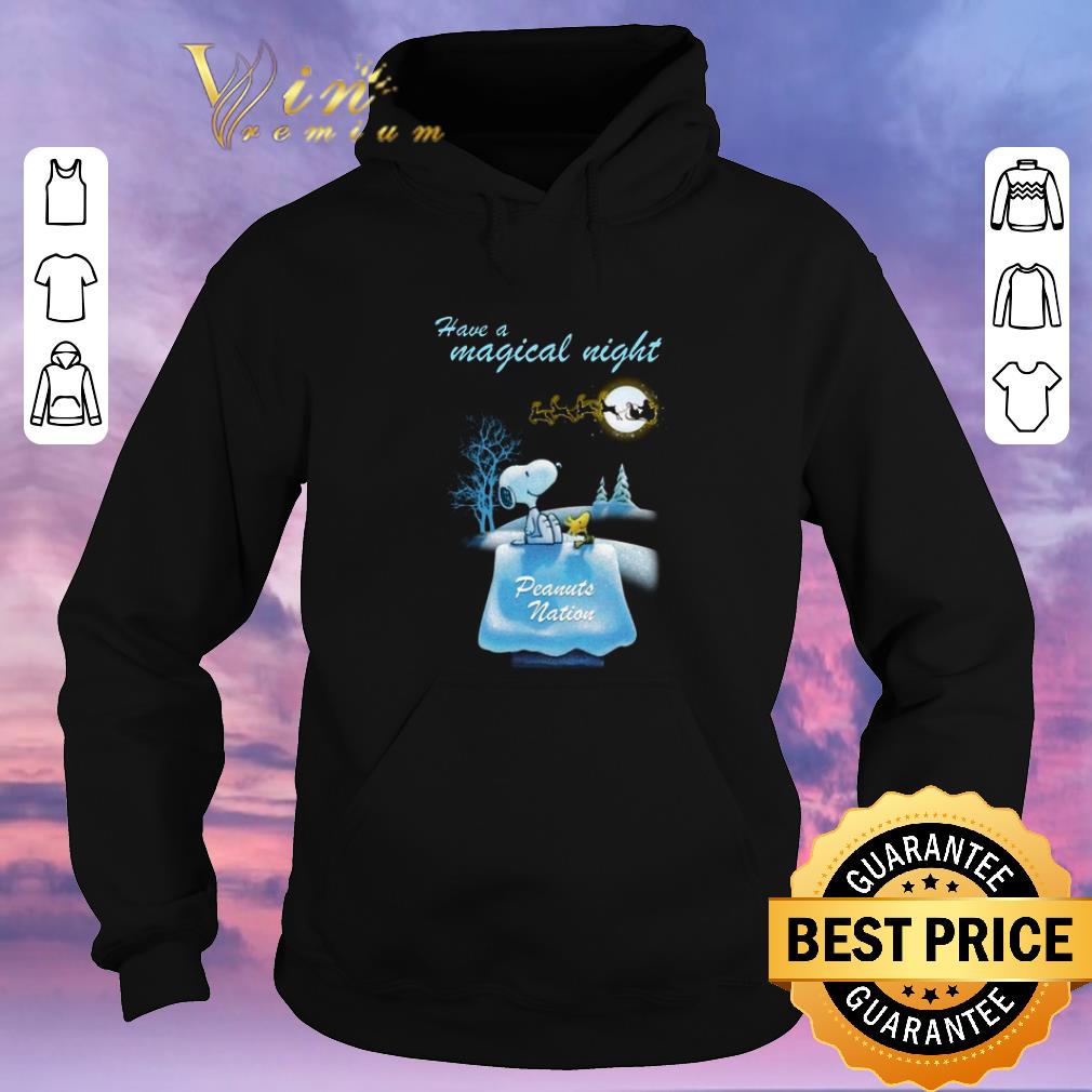 Nice Snoopy have a magical night Peanuts nation shirt sweater Nice Snoopy have a magical night Peanuts nation shirt sweater 4 - Nice Snoopy have a magical night Peanuts nation shirt sweater