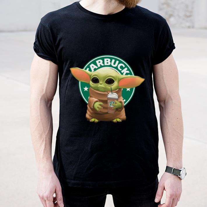 Nice Star Wars Baby Yoda Hug Starbucks shirt 4 - Nice Star Wars Baby Yoda Hug Starbucks shirt