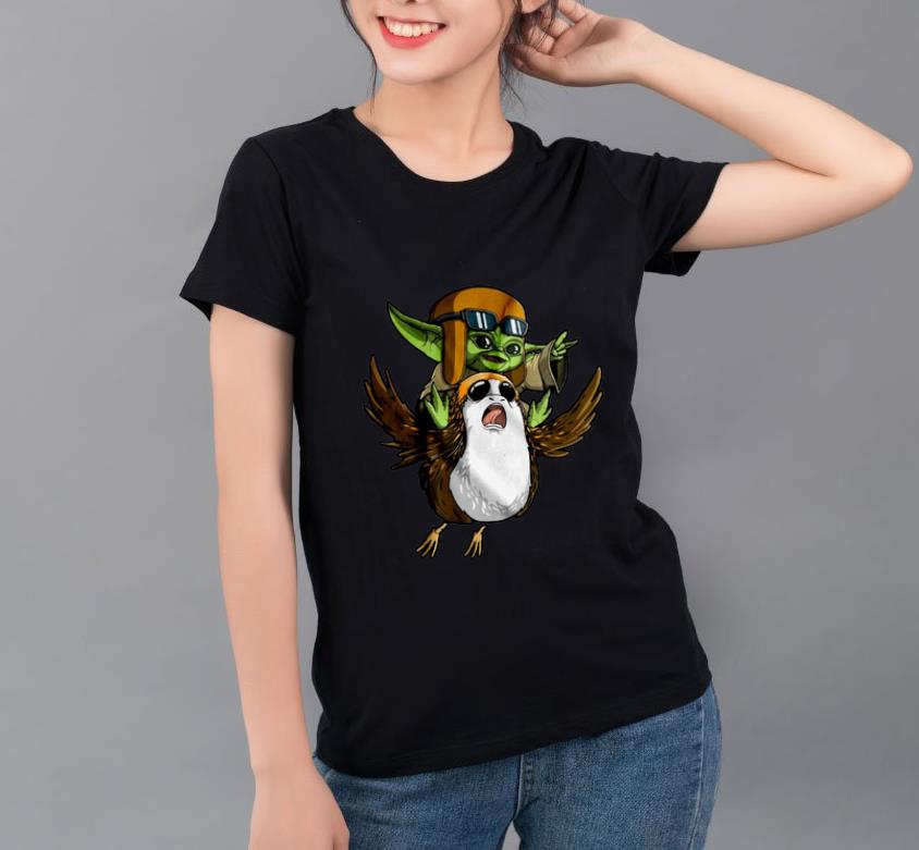 Nice The Child Yoda Riding Porg shirt 4 - Nice The Child Yoda Riding Porg shirt