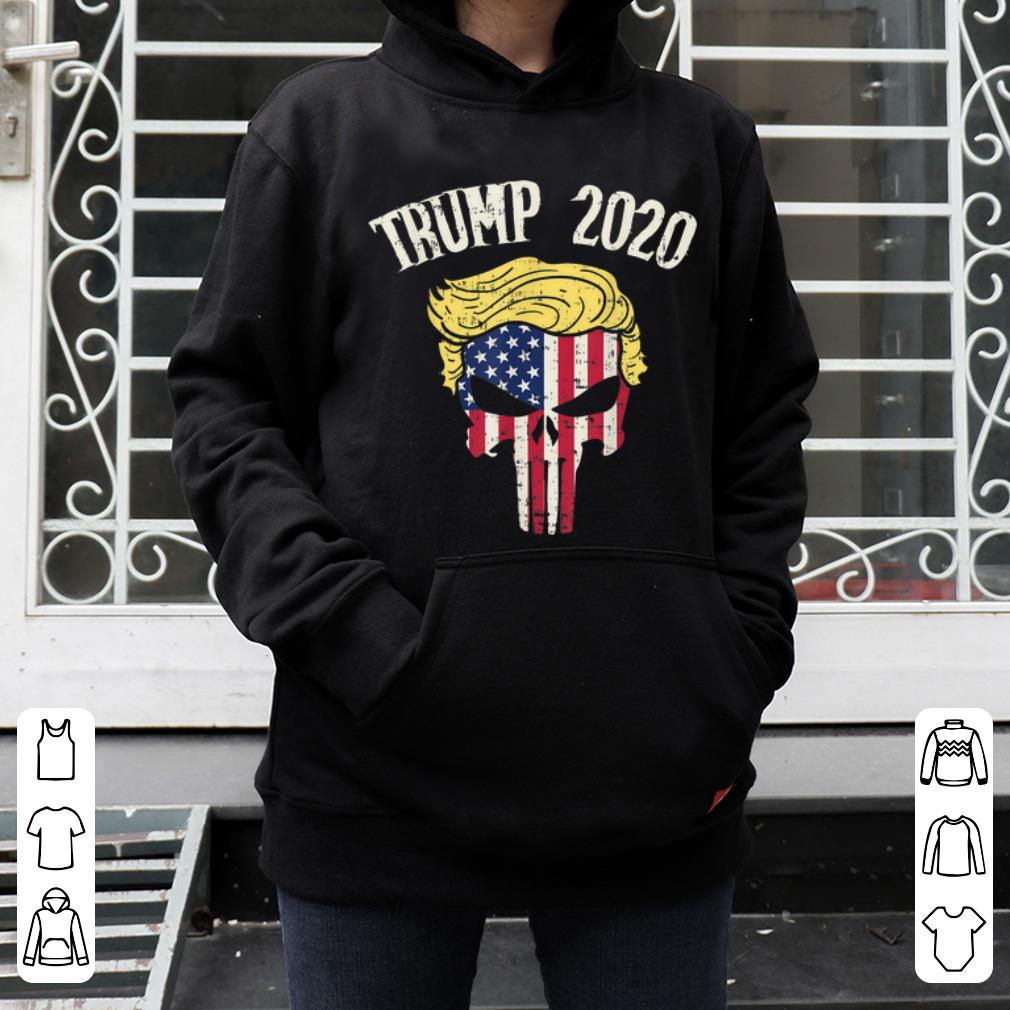 Nice Trump 2020 Skull US Flag shirt 4 - Nice Trump 2020 Skull US Flag shirt