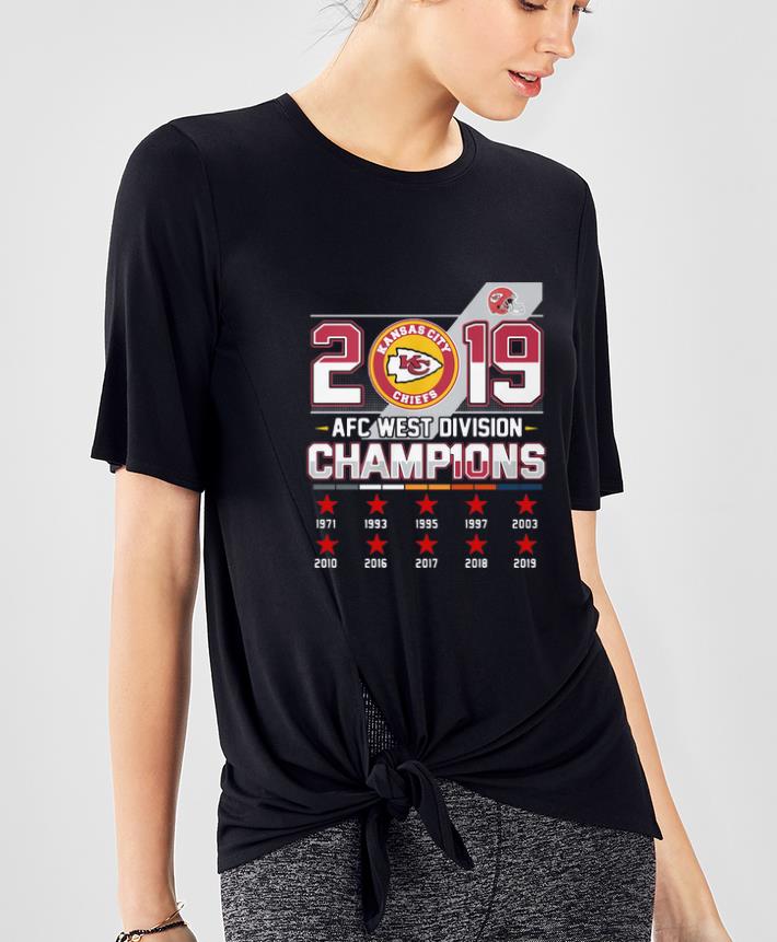 Official 2019 AFC West Division Champions Kansas City Chiefs shirt 4 - Official 2019 AFC West Division Champions Kansas City Chiefs shirt