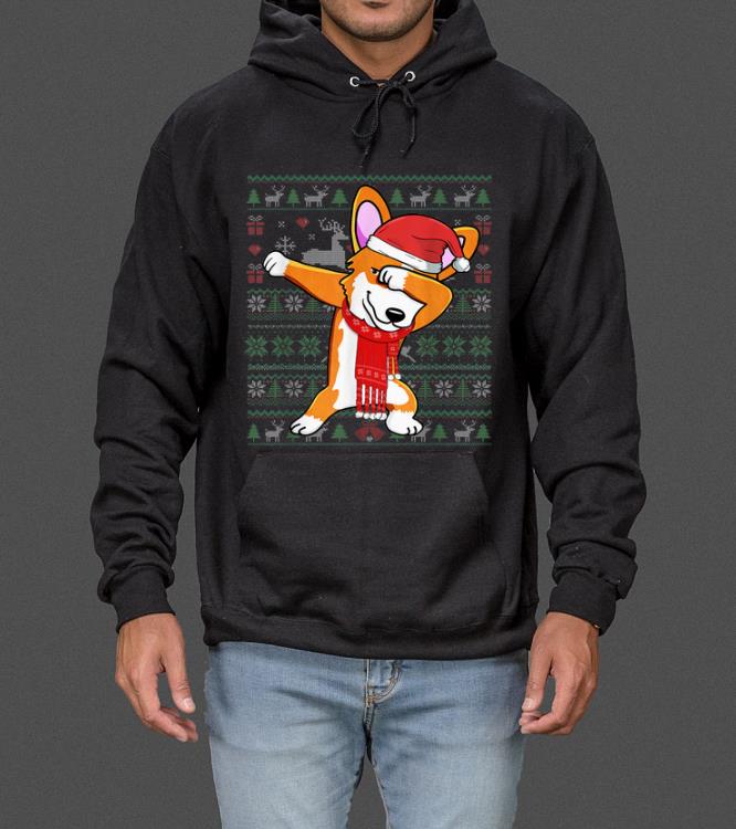 Official Funny Dabbing Corgi Ugly Xmas Sweater Christmas Costume Kids sweater 4 - Official Funny Dabbing Corgi Ugly Xmas Sweater Christmas Costume Kids sweater